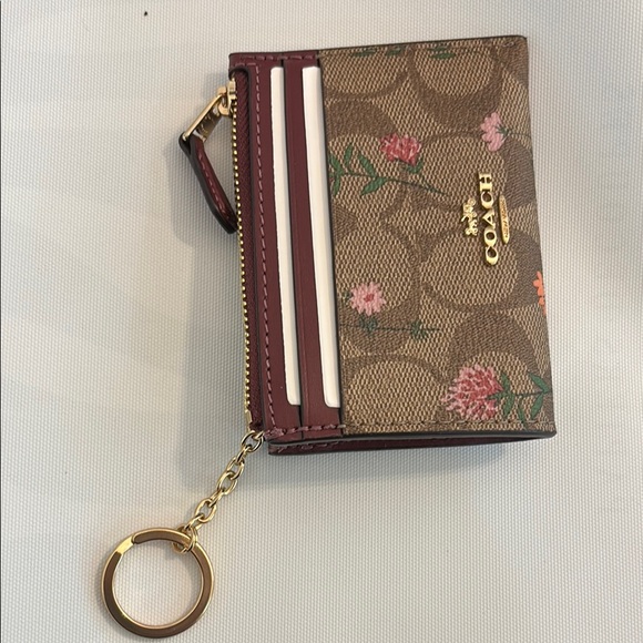 Coach Wildflower Card Holder/keychain - Picture 4 of 4